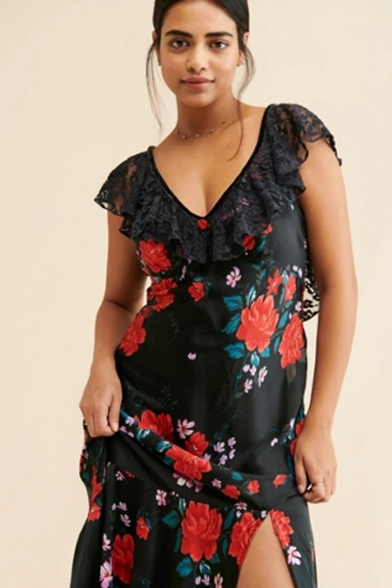 Warm Hearts Midi Dress