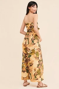 Girl & The Sun Waterfront Strapless Jumpsuit
