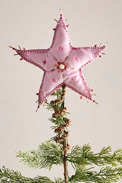 Esther Velvet Star Tree Topper