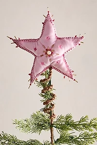 Esther Velvet Star Tree Topper