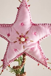Esther Velvet Star Tree Topper