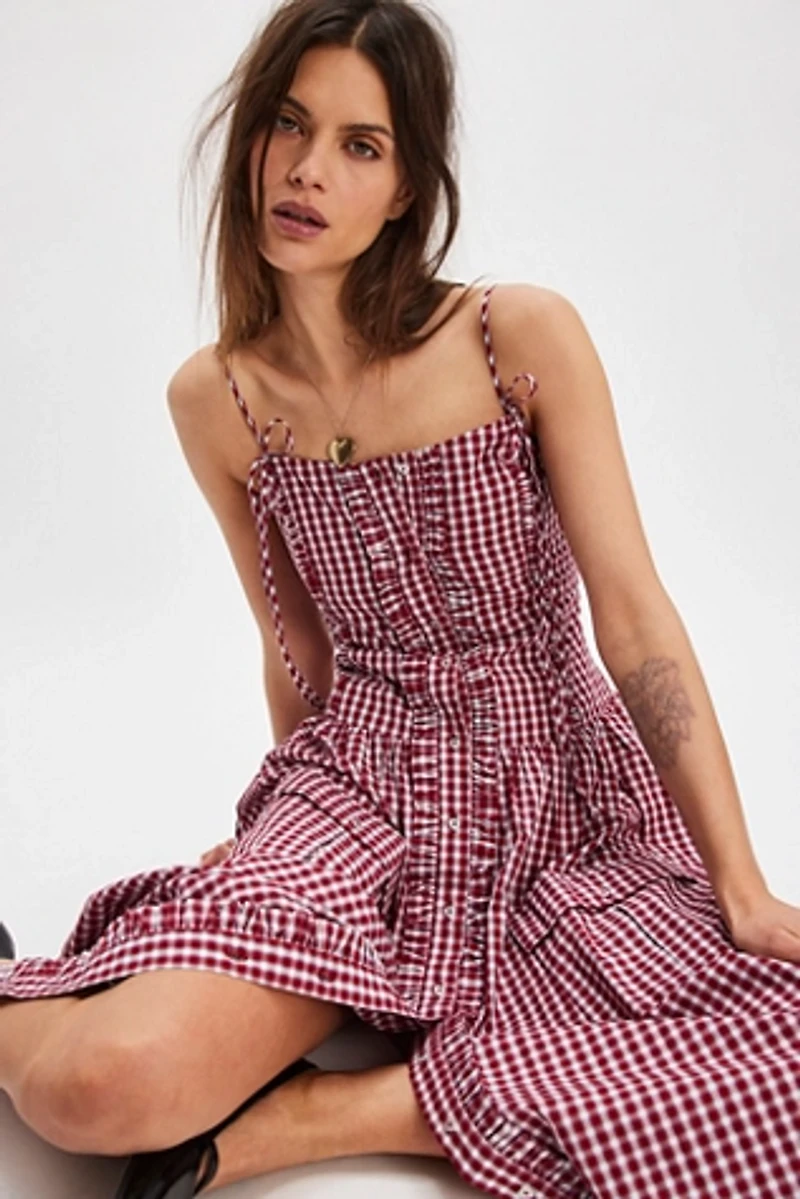 Damson Madder Faith Midi Dress