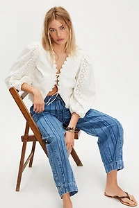 Damson Madder Felix Twill Jeans