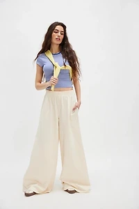 Norma Kamali Boyfriend Terry Elephant Pants