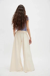 Norma Kamali Boyfriend Terry Elephant Pants