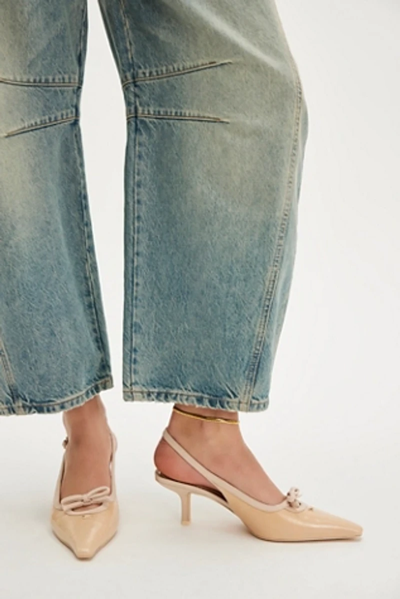 Cassidy Slingback Kitten Heels