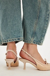 Cassidy Slingback Kitten Heels