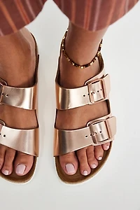 Birkenstock Arizona Soft Footbed Metallic Sandals