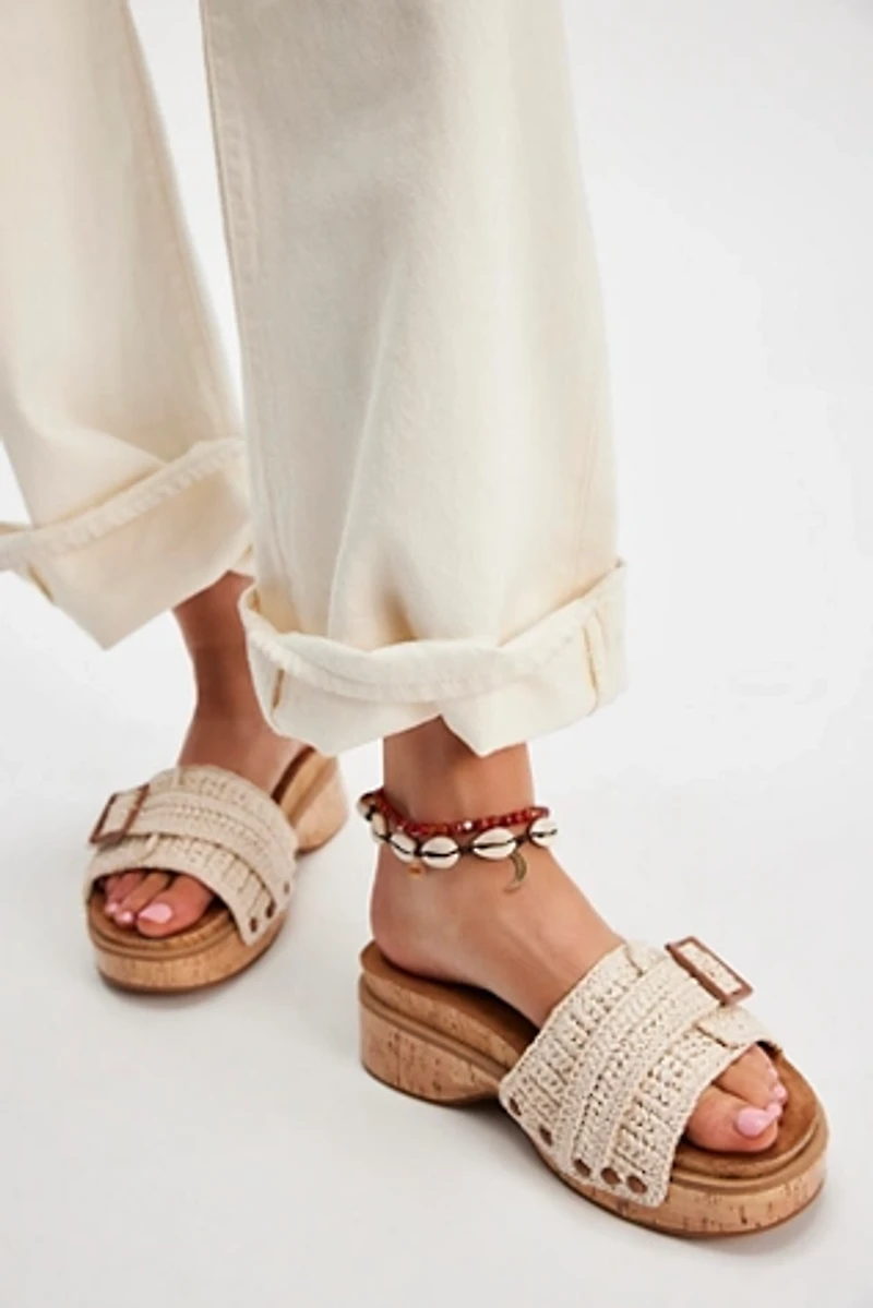 Paulie Cork Flatform Sandals
