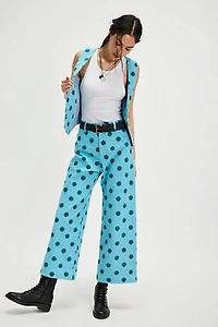 SZ Blockprints Polka Dot Suit Vest