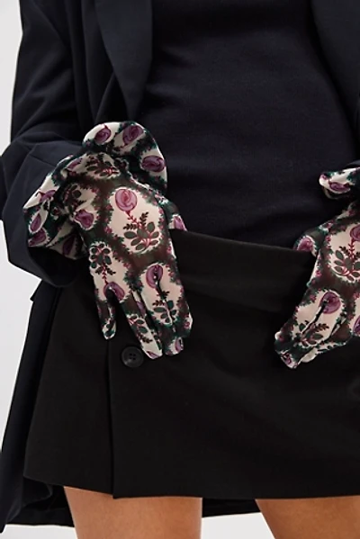 Anna Sui Floral Gloves