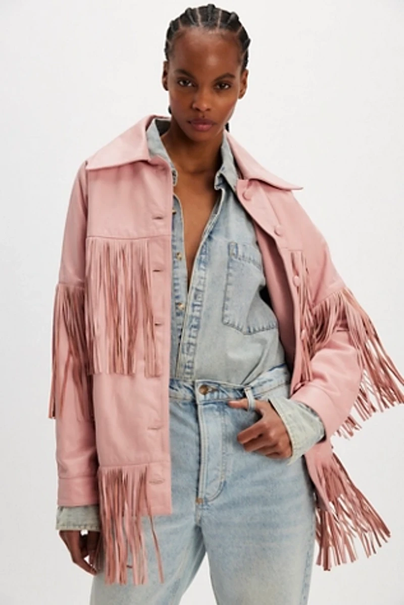 Dan Cassab Loretta Leather Jacket