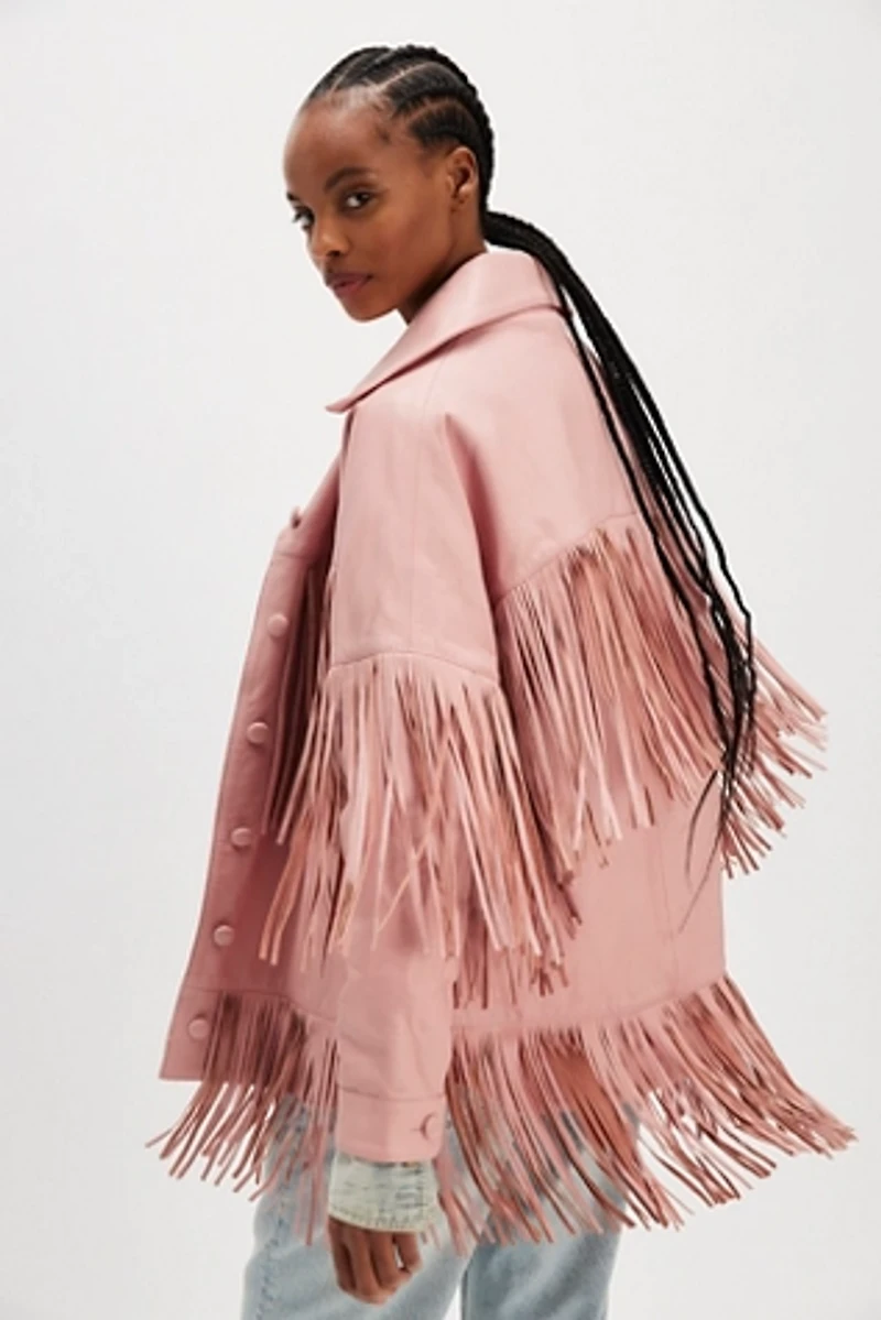 Dan Cassab Loretta Leather Jacket