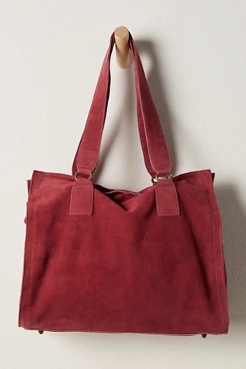 Salma Suede Tote Bag