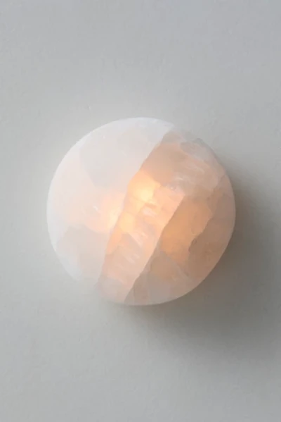Selenite Pebble Light