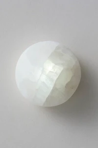 Selenite Pebble Light