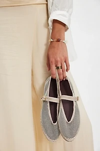 Isabella Mesh Mary Janes