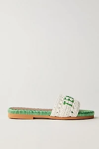 Tennis Club Slide Sandals