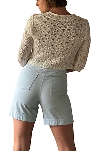 Ralph Lauren Light Denim Shorts Selected by Kikos Kloset