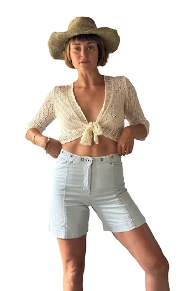 Ralph Lauren Light Denim Shorts Selected by Kikos Kloset