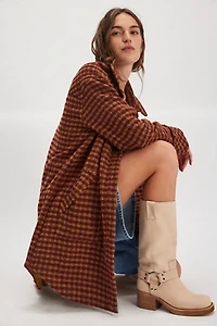 We The Free Get Around Houndstooth Shirt