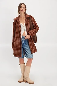 We The Free Get Around Houndstooth Shirt