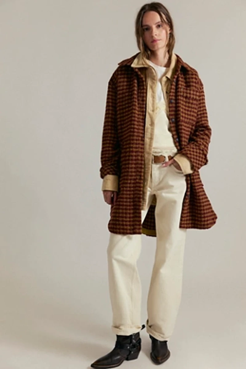 We The Free Get Around Houndstooth Shirt