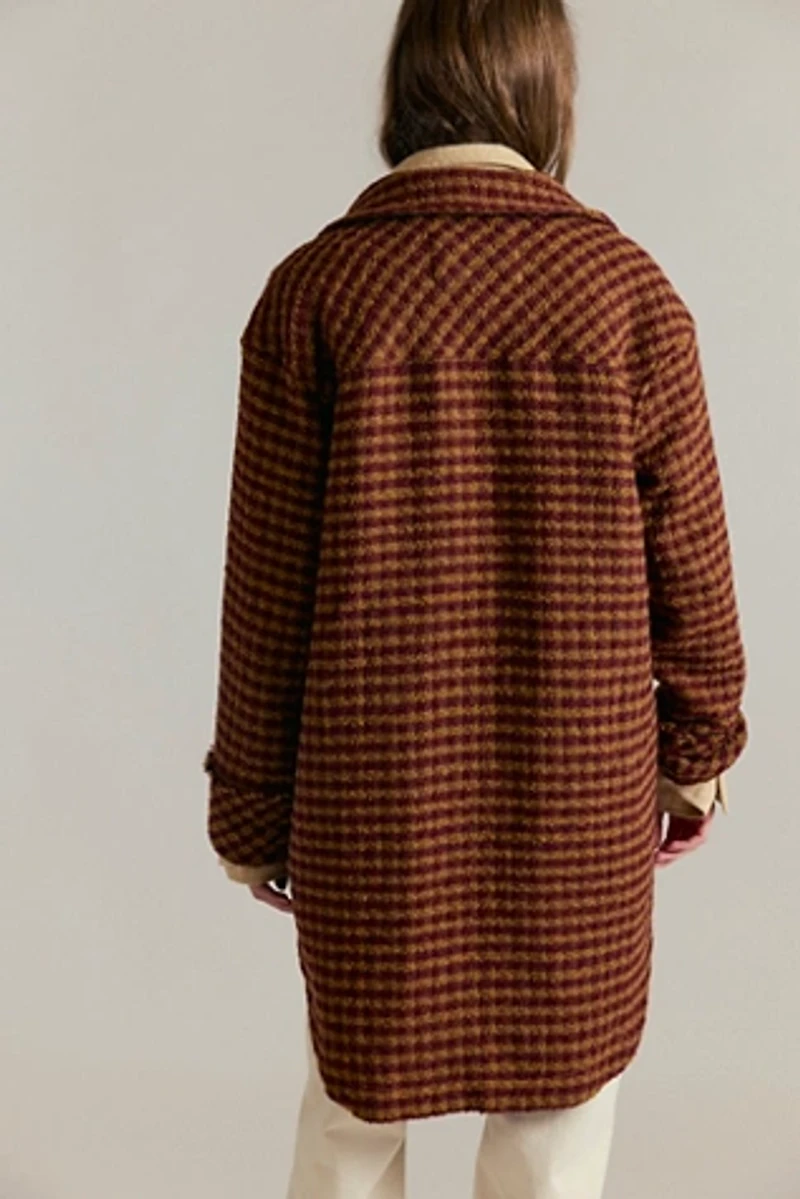 We The Free Get Around Houndstooth Shirt