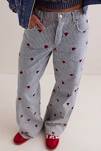 We The Free Bugged Out Straight-Leg Jeans