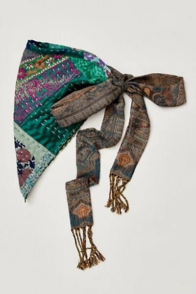 One Of A Kind Kantha Hair Scarf