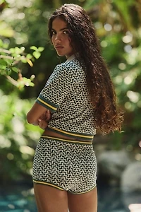 Tropic of C La Plage Cropped Polo