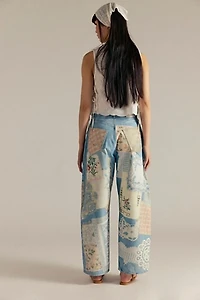We The Free Illusions Printed Relaxed Jeans