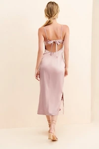 Allina Liu Calla Slip Dress
