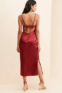 Allina Liu Calla Slip Dress