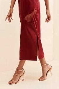 Allina Liu Calla Slip Dress