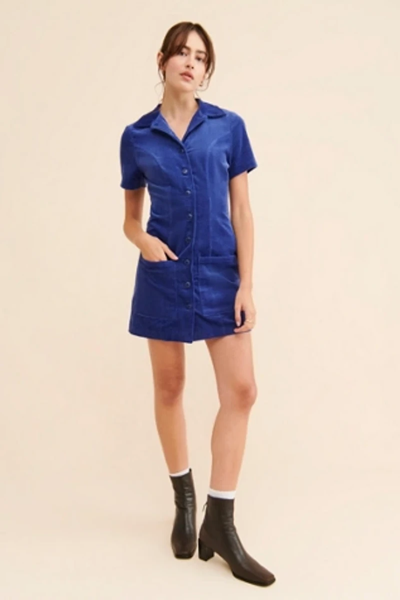 Rolla's Francoise Corduroy Dress