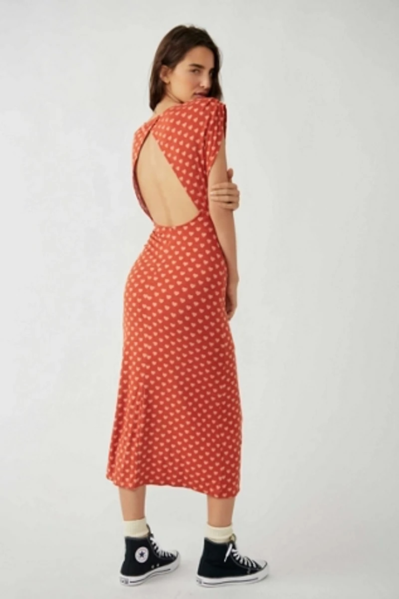 Lakeside Printed Midi Dress