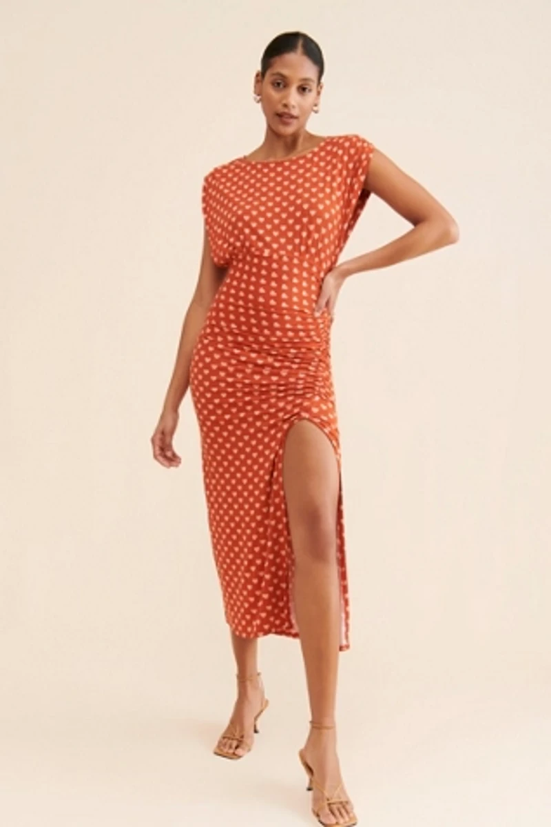 Lakeside Printed Midi Dress