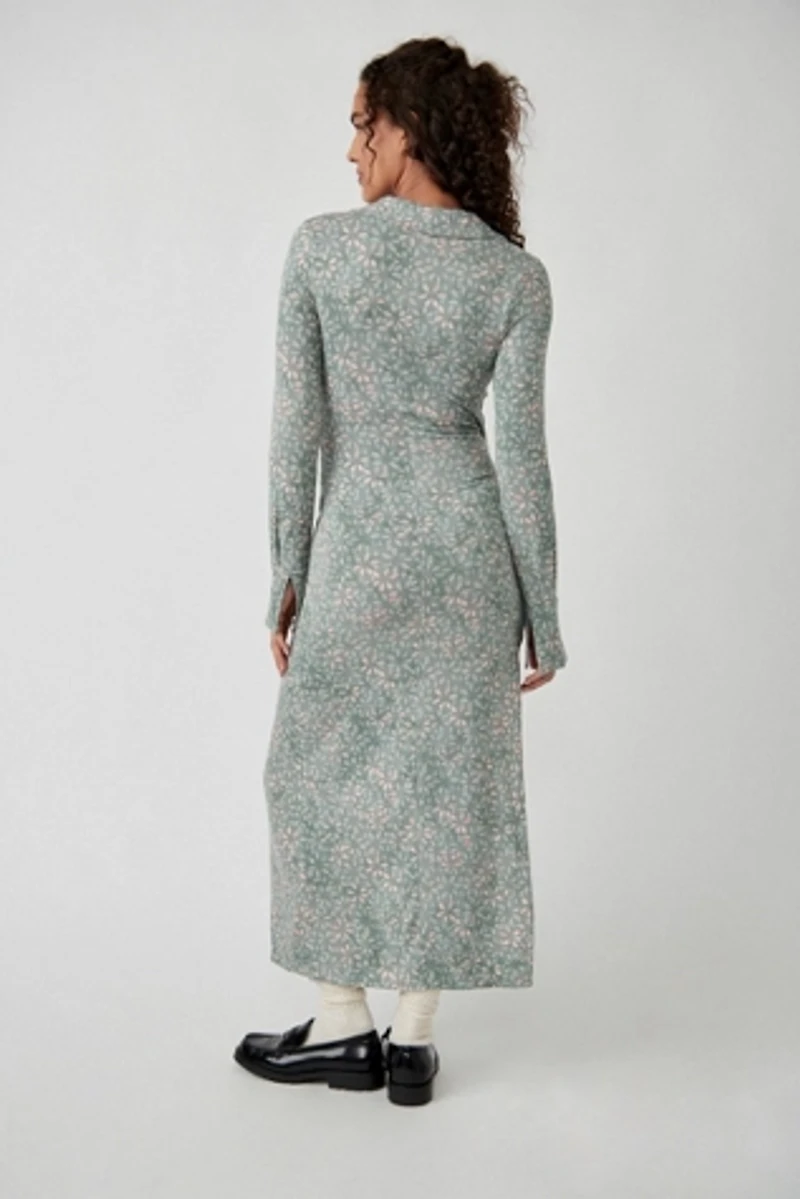 Shayla Wrap Midi Dress