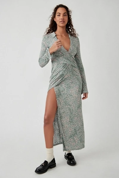 Shayla Wrap Midi Dress
