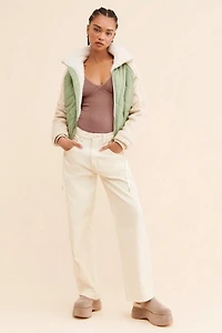 [BLANKNYC] Going Public Sweater Mix Jacket