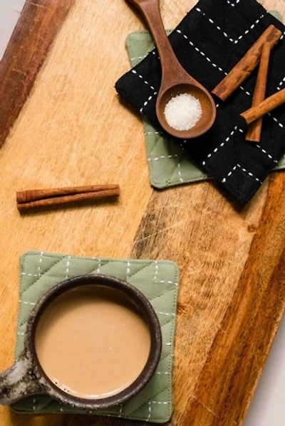 Anchal Fabric Coaster Set