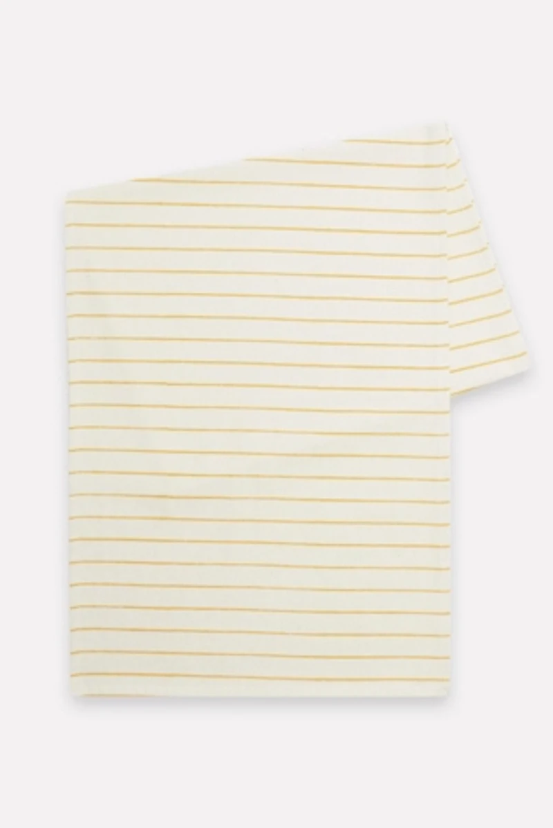 Anchal Stripe Block Print Table Runner