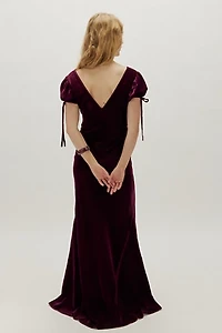Nigel Preston Velvet Maxi Dress