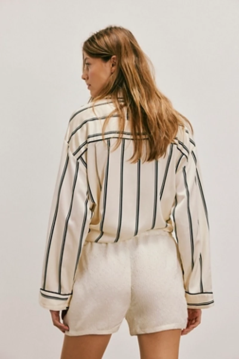 Pearl Satin Shorts