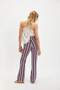 Wrangler x Lainey Wilson Striped Flare Jeans
