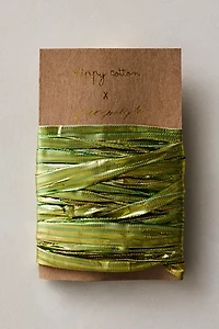 Free People x Skippy Cotton Shimmery Lurex Ribbon