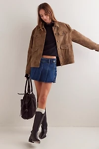 We The Free Stephie Denim Skort