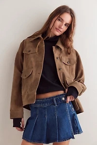 We The Free Stephie Denim Skort