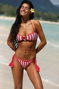 Cleonie Acai Crochet Bikini Top